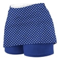 thumbnail image 4 of Hulanddfd Women's Shorts Polka Dot Print High Waist Tight Yoga Pants Black Size 2XL, 4 of 4