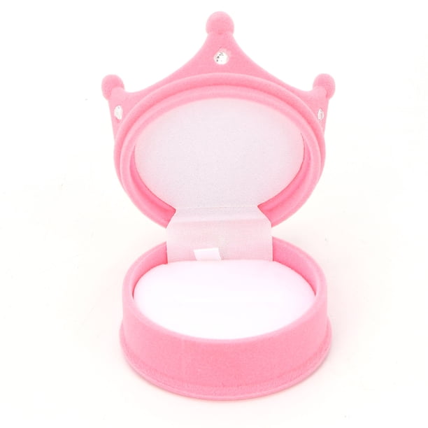 Caja de Aretes, Collar de Caja de Joyero de Anillo Personalizado Suave Para Propuesta