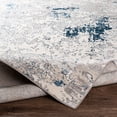 thumbnail image 4 of Lustro Denim 7'10" x 10' Modern Rectangle Area Rug, 4 of 5