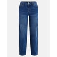 thumbnail image 5 of Madden NYC Women’s Ultra 90’s Straight Leg Jeans, 32” Inseam, Sizes XXS-XXL, 5 of 5