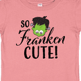 thumbnail image 4 of Inktastic Halloween So Franken Cute Boys or Girls Baby T-Shirt, 4 of 5