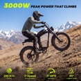 thumbnail image 3 of Axiomera Electric Bike for Adults 20"，3000W E-Mountain Bike 48V 25Ah UL2849, 3 of 9