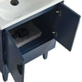 thumbnail image 4 of Venezian Collection - 24" Single Navy Blue Bathroom Vanity, - Black Handles.&nbsp;, 4 of 9