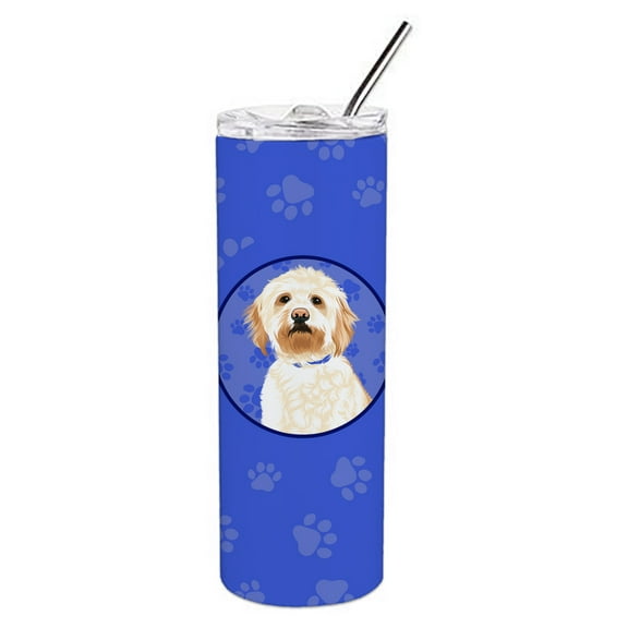 Carolines Treasures WDK1070TBL20 Doodle Red Design2 Stainless Steel 20 oz Skinny Tumbler Blue 20 oz multicolor