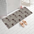 thumbnail image 2 of German Shorthaired Pointer Bathroom Rugs Mat,Non Slip Microfiber Bathroom Rug,Rubber Backing,Soft Bathroom Mats for Bathroom Floor,Tub and Shower,60x24in(150x60cm), 2 of 5