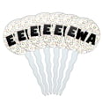 thumbnail image 1 of Ewa Cupcake Picks Toppers - Set of 6 - Mutlicolored Speckles, 1 of 1