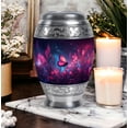 thumbnail image 6 of Butterfly Tiny Urns For Adult Brother - Funeral Urns For Male And Female - Blue Cremation Urn For Men & Women - Large Decorative For Human Remains - Pink Mini Urn For Mom & Dad, Set Of 4 (10&3) Inch, 6 of 7