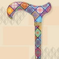 thumbnail image 3 of Walking Sticks for Men and Women - Stylish Designer Fashionable Adjustable Derby Canes - Lightweight Aluminum Cool Walking Sticks with HD Patterns, 3 of 13