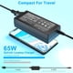 thumbnail image 5 of Cargador de portátil KAQIAR de 65 W, 19,5 V, 3,34 A, compatible con Dell Latitude, 5 of 9