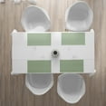 thumbnail image 3 of Ambesonne Geometric Place Mats Set of 4, Retro Argyle Pattern, Standard Size, Beige Teal, 3 of 4