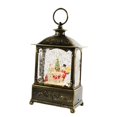thumbnail image 3 of yuksok Creative Glittering Christmas Music Box Lantern Rotating Night Light Musical Box Snowman, 3 of 9