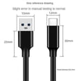 thumbnail image 4 of Cable USB 3.2 tipo C de 10 Gbps, cable de transferencia de datos USB A a tipo C 3.2, 1 m, s202412243976, 4 of 5