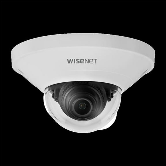 Hanwha QND-6021 Wisenet Q Mini Network Indoor 2MP & 30FPS 4.0 mm Fixed Focal Lens 87 Dome Camera