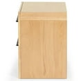 thumbnail image 6 of Safavieh Katrina Solid Wood 2 Drawer Nightstand in Natural / Black, 6 of 18