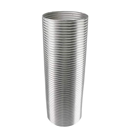 Awoco 8 Inches Diameter x 6 Feet Long SemiRigid Flexible Aluminum Duct