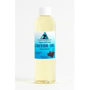 H&B OILS CENTER Castor Oil Organic USP Grade Hexane Free Cold Pressed Premium Fresh Pure 4 oz