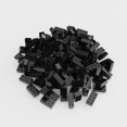thumbnail image 2 of Ttehgb Toy Classic Bulk Brick Block 2X4 Ladrillo De Construcción De 200 Piezas Negro Compatible con Piezas Y Piezas 3001 Juego Creativo - Compatible con Las Principales Marcas(Color:Negro), 2 of 5