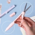 thumbnail image 4 of Pen - Style Morandi Color Creative Double - Head Dual - Use Cutter, Hand Account Cutting Mini Carving Knife, Scissors Paper Trimming Art Knife, Light Blue Trimming Art Knife (1, 4 of 7