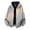 Gray, variant on Stamzod Zip Up Hoodie Men Fall Winter Long Sleeve Drawstring Hooded Jackets Casual Cotton Oversized Hoodies with Pockets