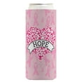 thumbnail image 4 of Breast Cancer Awareness Pink Heart of Hope 2-Pack Ultra Slim Can Thermocoolers, 4 of 8