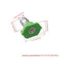 thumbnail image 1 of BQLZR 10PCS Stainless Steel Orifice 25 Degree High Pressure Washer Spray Nozzle Tip, 1 of 5