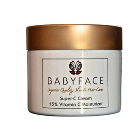 - Babyface Super-C 15% Vitamin C Moisturizer - Anti-Aging & Wrinkle Prevention, 2.4 oz.