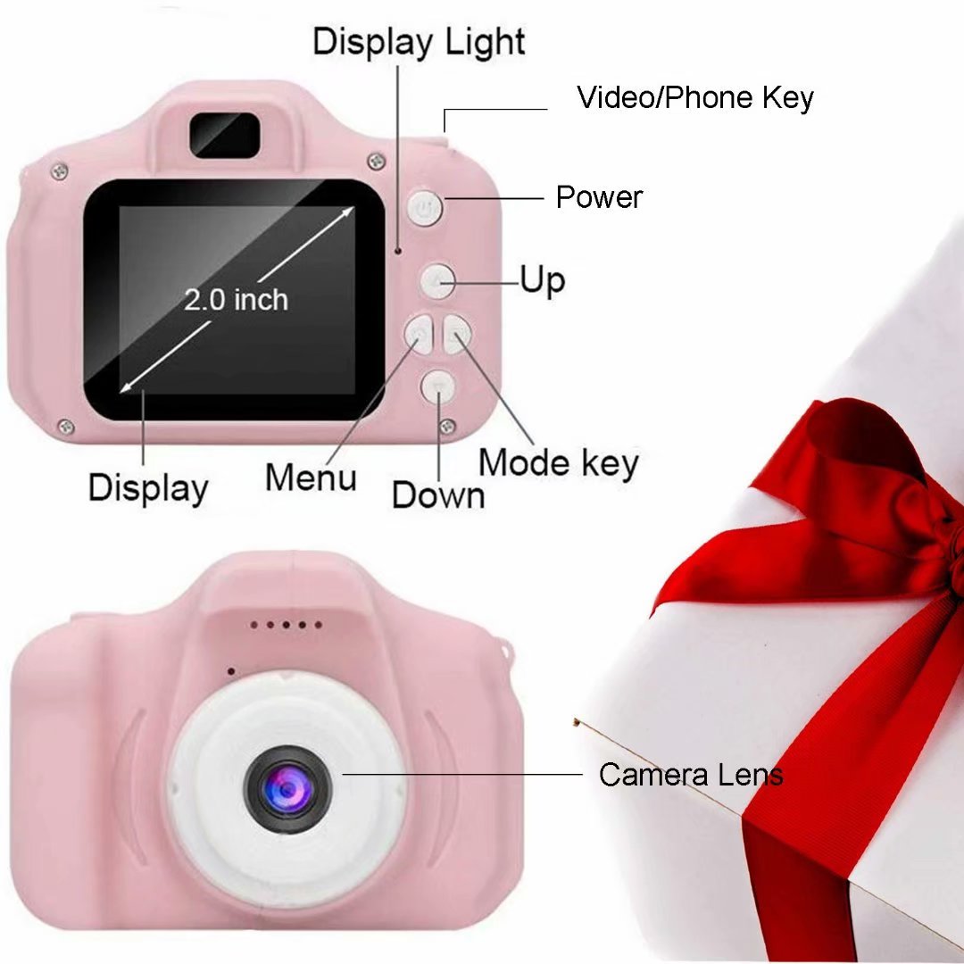 Kids Camera, 1080P FHD Digital Video Recorder Shockproof Action Cameras