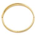 thumbnail image 2 of Primal Gold 14 Karat Yellow Gold 4/16 Bypass Hinged Bangle, 2 of 4