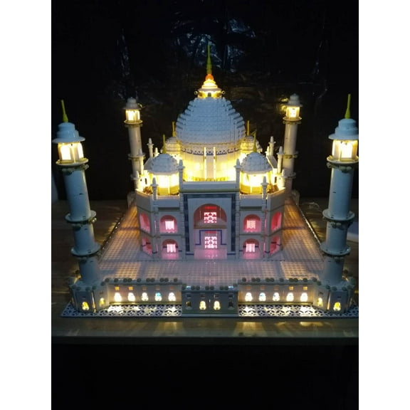 Brickstars LED Lighting Kit for Lego 10256 Creator Taj Mahal (Lego Set Not Included)