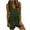 Army Green, variant on Summer Rompers for Women Sleeveless Short Romper for Women Stretchy V‑neck Drawstring Waist Ruffle Hem Summer Casual Jumpsuit Shorts Gray M