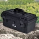 thumbnail image 4 of Caja de almacenamiento para acampada, capacidad de carga 2T, caja de herramientas de plástico, bandeja extraíble, resistente al agua, 4 of 9