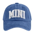 thumbnail image 1 of Aocisk Mama Hats For Women Funny Adjustable Mini Baseball Caps Day Idea Blue One Size, 1 of 3