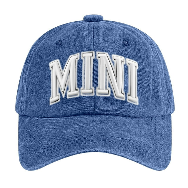 Aocisk Mama Hats For Women Funny Adjustable Mini Baseball Caps Day Idea Blue One Size
