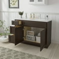 thumbnail image 3 of 42 in. W x 21 in. D x 32.5 in. H Bath Vanity Cabinet without Top in Brown, 3 of 5