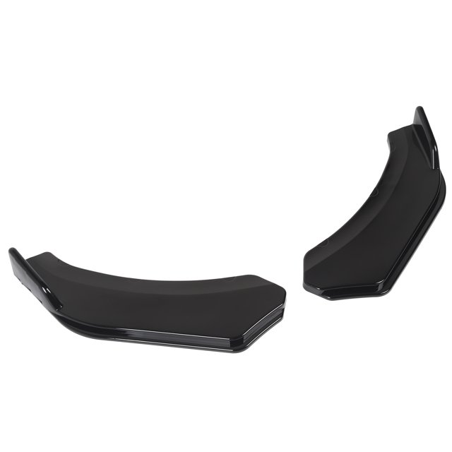 Protector divisor de labio delantero, 2 piezas, labio del parachoques delantero, ángulo de envoltura del labio del parachoques delantero, labio delantero del coche, grado profesional