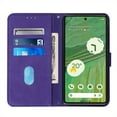 thumbnail image 5 of Crossbody Phone case for Google Pixel 8 case with Shoulder Strap Card Holder Google Pixel 8 Magnetic flip Wallet Cover Premium PU Leather with Credit Card Slot and Kickstand,
Purple, 5 of 9