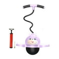 thumbnail image 3 of Almencla Pogo Ball with Handle, Pogo Bouncing Ball, Pogo Jump Pogo Stick Jump for Outdoor Rabbit Pink, 3 of 8