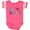 Football Pink and White, variant on Inktastic I Love Daddy Girls Girls Baby Bodysuit