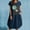 Navy, variant on Resenkos Full-Length Mirror, Rubber Wood Frame, 65.7x17.7 In, Large Full-Body View, Black