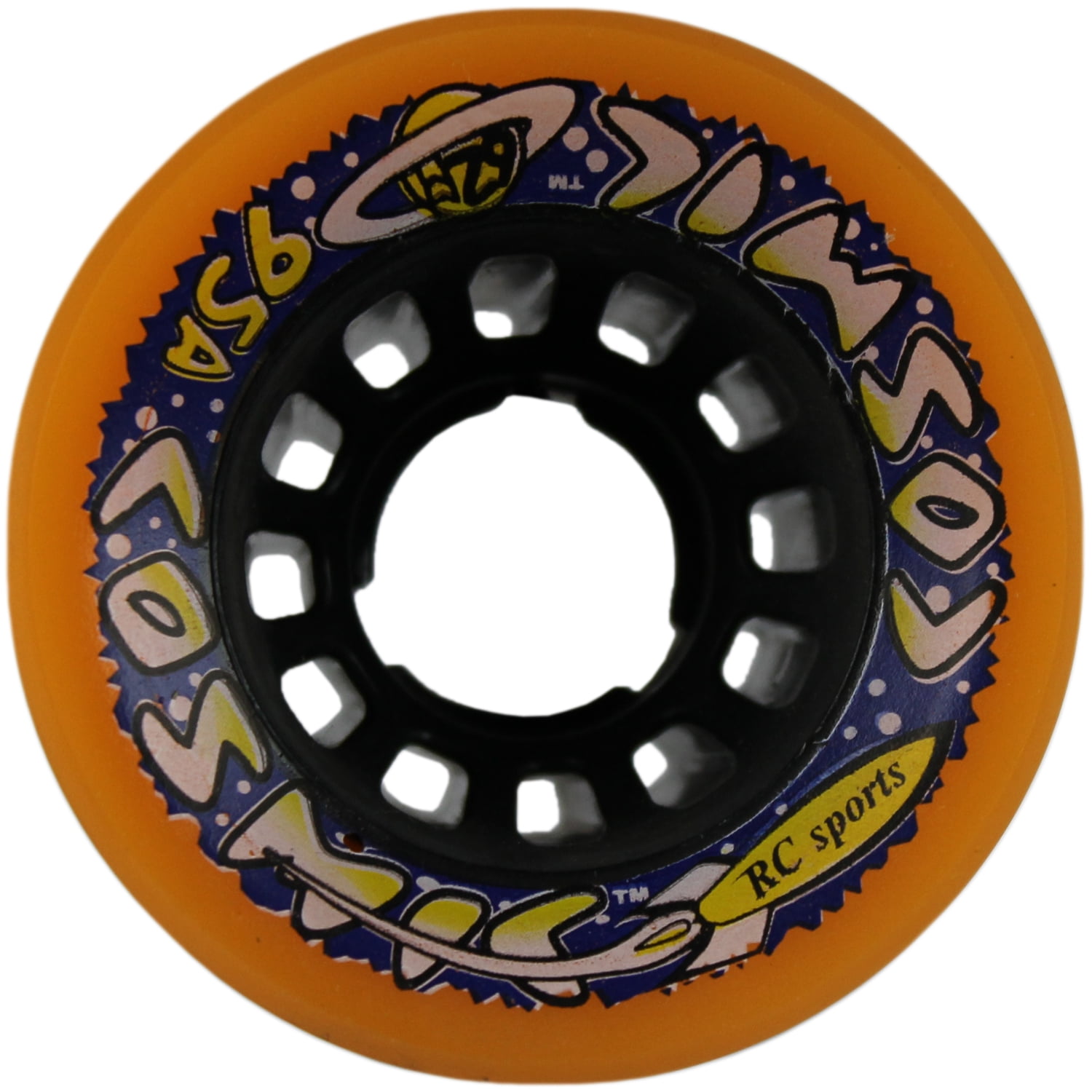 QUAD WHEELS 8Pack 62mm 95a RC SPORTS COSMIC Indoor Roller Skate DERBY