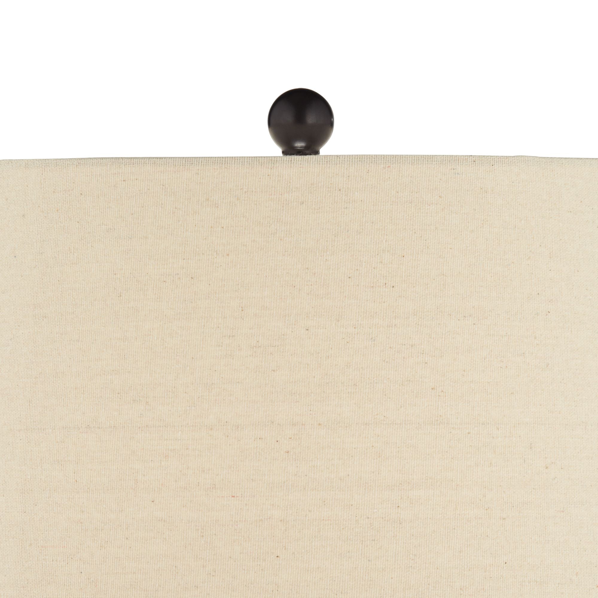 360 Lighting San Carlos Coastal Modern Table Lamps 29" Tall Set of 2 Natural Rattan Wicker Oatmeal Fabric Drum Shade for Bedroom Living Room Bedside