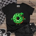 thumbnail image 3 of Strange and Cozy St. Patrick's Donut Doubt Luck Women's Cotton Tee S - 3XL, 3 of 4