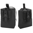 thumbnail image 1 of 2pc Bolsa Táctica Militar Bolsa Recuperadora Táctica Camping Malubero  Negro, 1 of 5