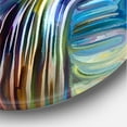 thumbnail image 3 of Designart - Colour Fusion VI - Modern Metal Circle Wall Art, 3 of 5