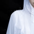 thumbnail image 5 of GJSYRH Rain Jacket Pants Suits for Men Women Waterproof Lightweight Rain Gear Workwear White XL, 5 of 7