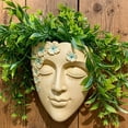 thumbnail image 4 of Rirozkan Resin Face Planter, Wall Mounted Head Shaped Flower Pot for Outdoor Garden Landscape Patio Living Plants Decor, 4 of 8
