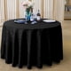 thumbnail image 5 of Mesa Redonda de Comedor Hotel Boda Manteles de Mesa 180cm Poliéster Beige Rojo Azul Negro Rosa Paño de Mesa Redonda de Restaurante Manteles de Mesa para Fiestas, 5 of 6
