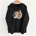 thumbnail image 6 of NSLGXD Cat Print Pullover Hoodies for Women Animal Graphic Loose Drawstring Hooded Sweatshirt Long Sleeve Soft Fleece Lined Casual Tops with Pocket S-XL, 6 of 6
