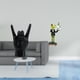 thumbnail image 2 of Estatua De Rana Con Gesto De Mano De Roca, Escultura De Animal, Artesanía Creativa Con Señal De Mano, Figura Decorativa, Escultura De Dedo Para Apartamento, Dormitorio, Restaurante,, 2 of 8