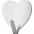 thumbnail image 1 of 0 Uds. Ganchos de corazón Gancho de pared de corazón Gancho colgante de pared de acero Gancho de pared de acero inoxidable Adhesivo de acero inoxidable ZefeiWu 8390614843097, 1 of 1
